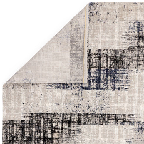 Lyza Rug Lines Blue Rug